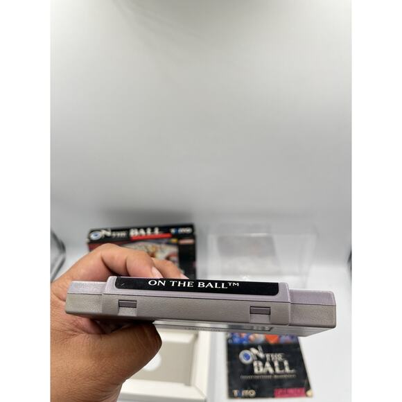 On the Ball (Super Nintendo SNES, 1992) Complete In Box - Picture 9 of 16